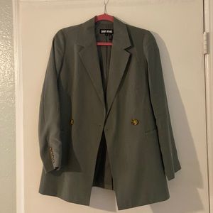 Green blazer